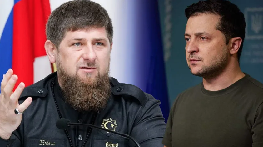 Kadırovdan Zelenskiyə xəbərdarlıq: Rusiya hələ başlamayıb, qaç, get 