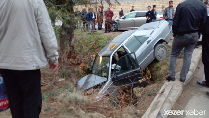 Sabah toyu olacaq xanım taksi ilə qəzaya uğradı