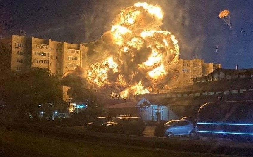 Rusiyada qırıcı təyyarə qəzaya uğradı:  3 nəfər öldü, 19 nəfər yaralandı