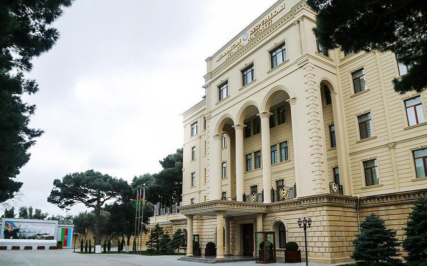 MN: Ordumuzun Ermənistan silahlı bölmələrinə atəş açması məlumatı tamamilə yalandır