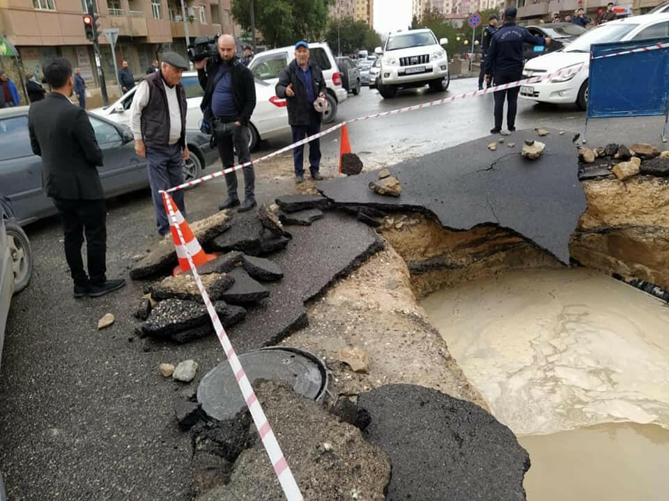 "Azərsu": "Yasamaldakı qəzaya görə Bakının heç bir yerində su kəsilməyib"