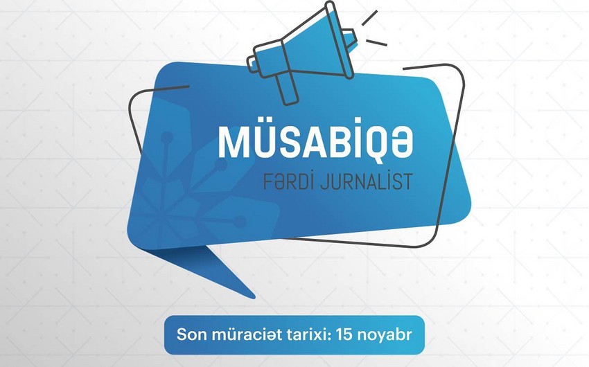 Medianın İnkişafı Agentliyi jurnalistlər üçün müsabiqə elan etdi