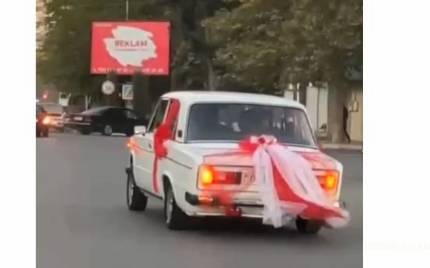 Ağcabədidə toy karvanında avtoxuliqanlıq edən sürücü cərimələndi