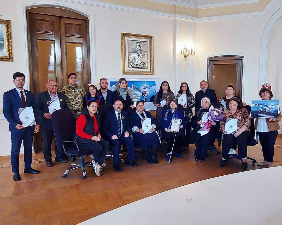 "Qafqaz-Media" İctimai Birliyi 8 Noyabr – Zəfər Gününə həsr edilmiş tədbir keçirdi - FOTOLAR