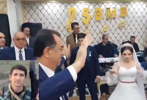 Vətən müharibəsində şəhid xəbəri gələn qazinin toyu oldu