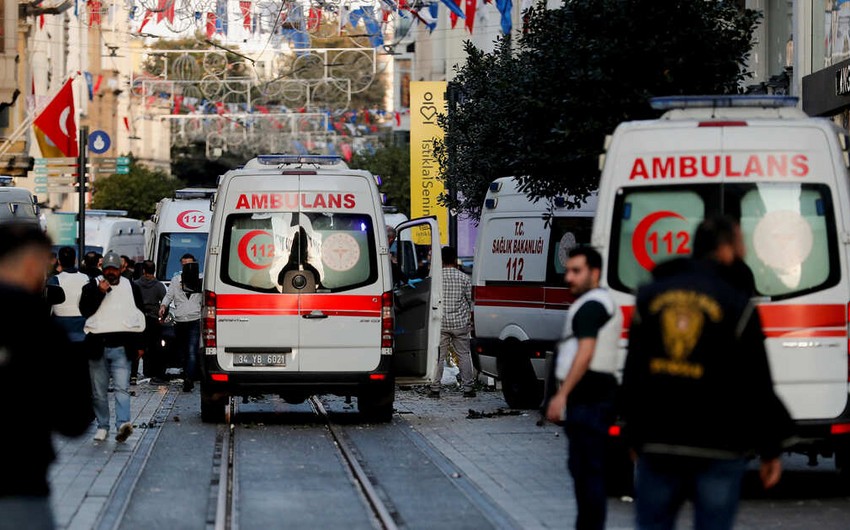 İstanbulda daha bir partlayış olub, xəsarət alanlar var