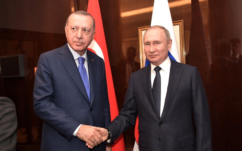 Putinlə Ərdoğan arasında telefon danışığı oldu