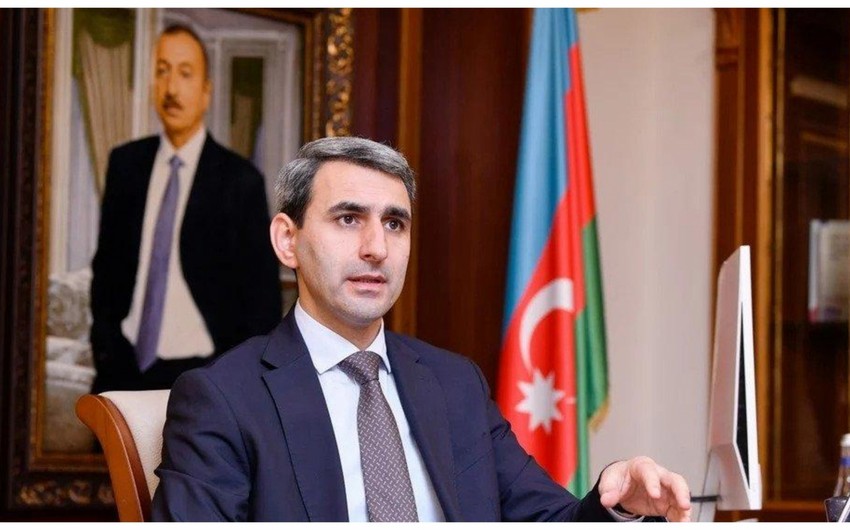 Rövşən Rüstəmov: "Horadiz-Ağbənd dəmir yolu üzrə tikinti işlərinin 38 %-i yerinə yetirilib"