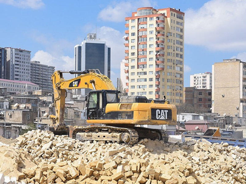 Bakının daha bir ərazisində evlər sökülür - Kvadratına görə bu qədər pul verilir