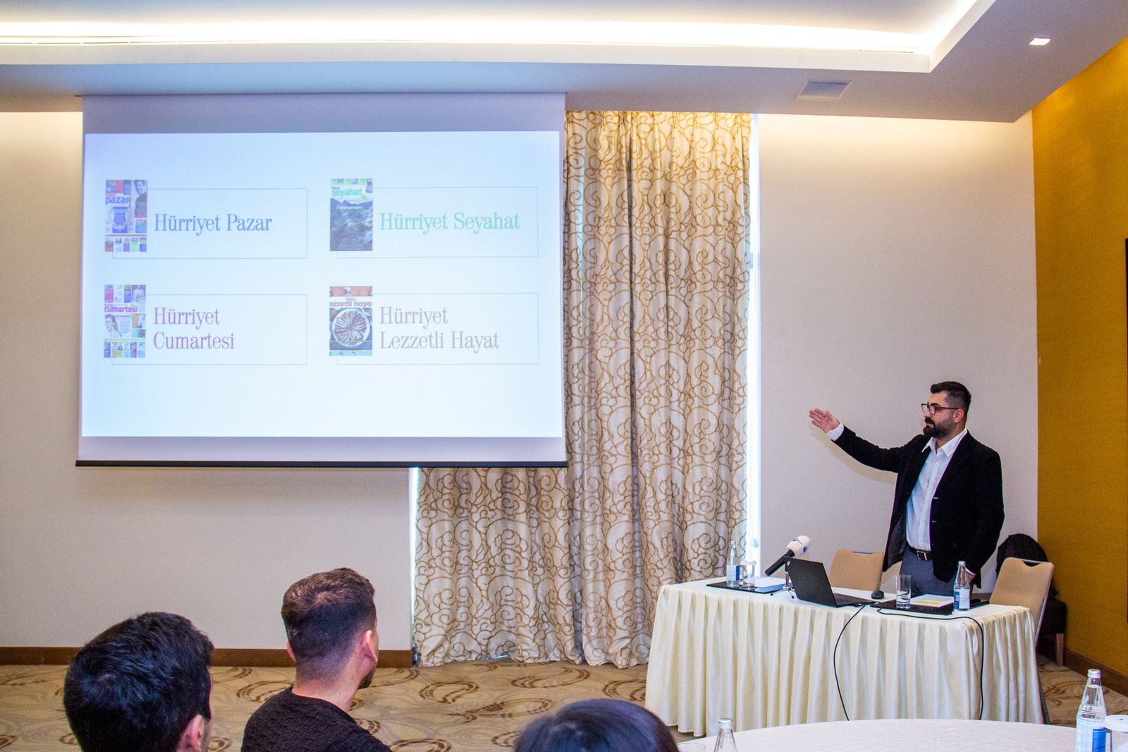 Çap mediasının nümayəndələri üçün təlim keçirildi - FOTOLAR