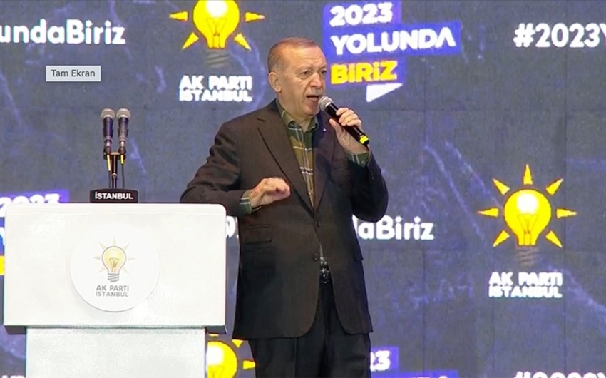 Ərdoğan: "2023-cü il seçkilərində qələbə qazanmağımıza heç kim mane ola bilməz"
