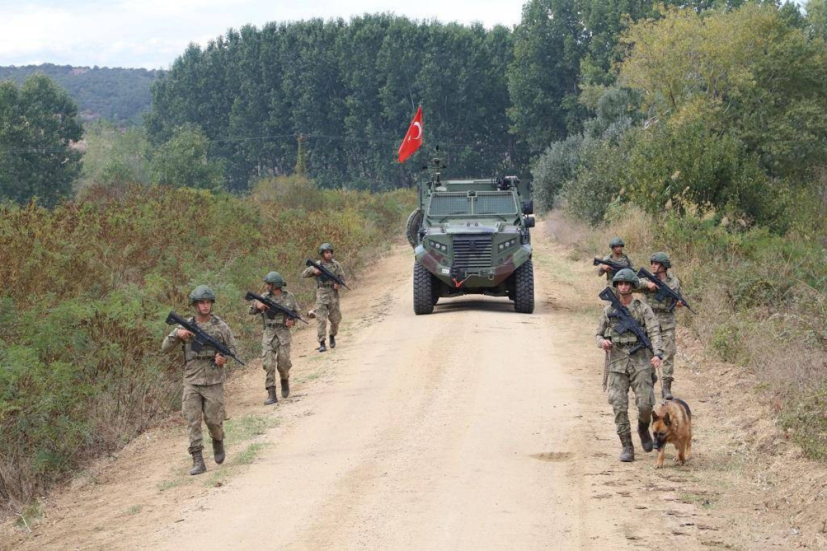 Suriyadan Türkiyəyə keçmək istəyən terrorçular saxlanılıb