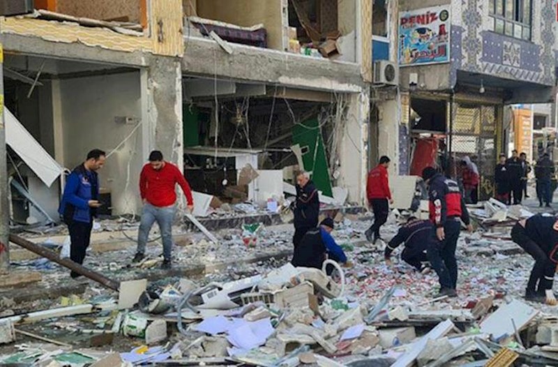 Türkiyədə yaşayış binasında qaz partlayışı olub, xəsarət alanlar var