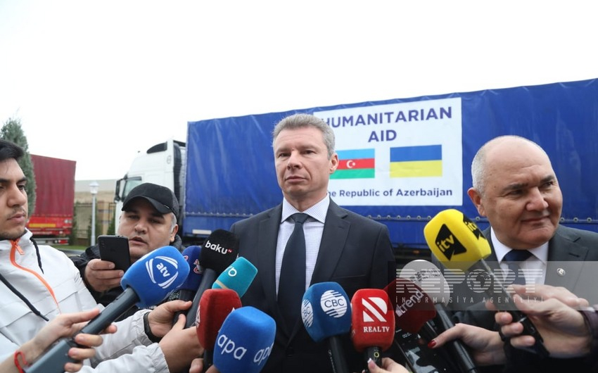 Ukrayna səfiri Azərbaycana təşəkkür etdi