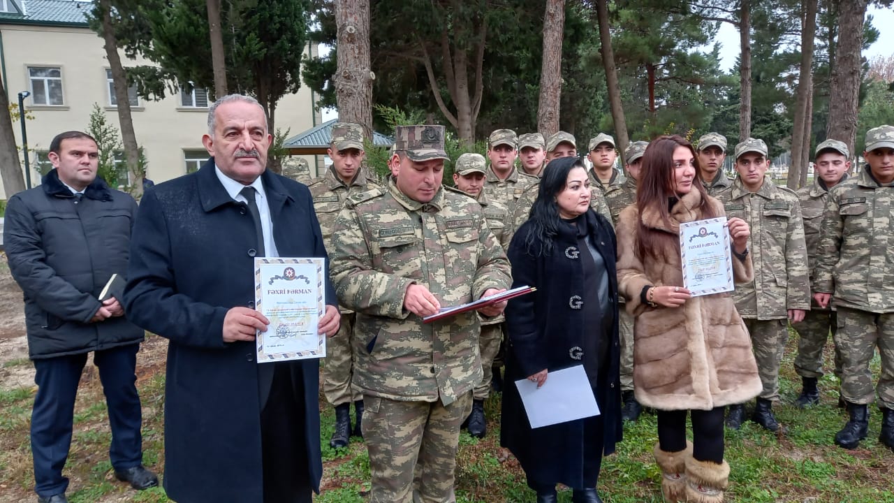 Heydər Əliyevin anım günü ilə bağlı ağacəkmə aksiyası keçirilib - FOTOLAR