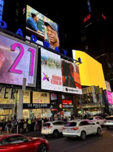 Xankəndi-Laçın yolunda keçirilən aksiya Nyu-Yorkda nümayiş olundu – FOTOLAR