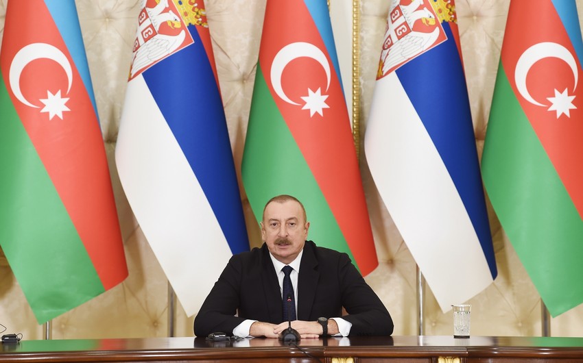 "Serbiya və Azərbaycan hər zaman bir-birinin ərazi bütövlüyünü, suverenliyini dəstəkləyib və dəstəkləyir"