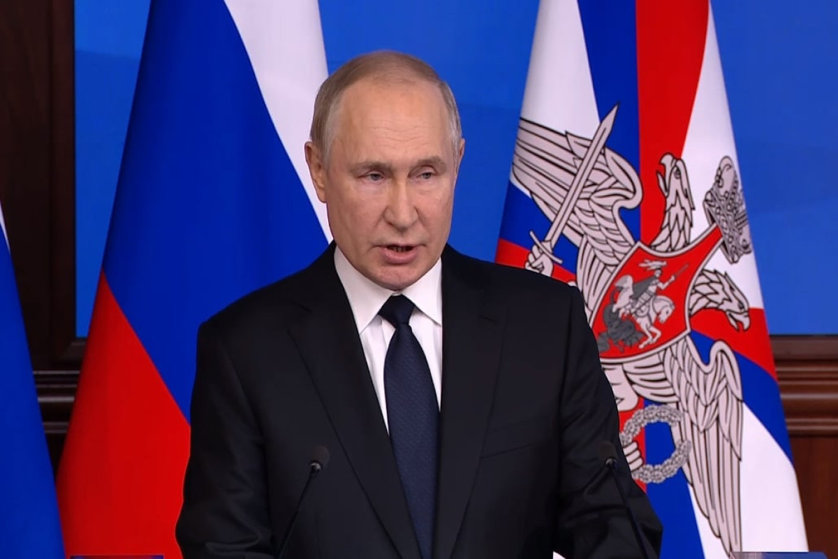 Putin: “Nüvə üçlüyü”nü inkişaf etdirməyə davam edəcəyik
