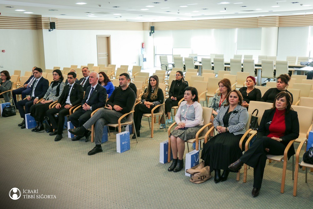 “İcbari tibbi sığorta sahəsində məlumatlılığın artırılması” mövzusunda təlim keçirilib - FOTOLAR