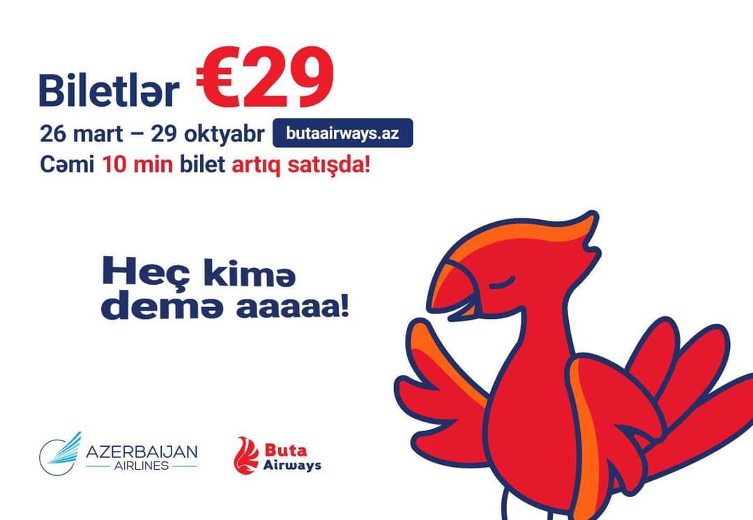 AZAL yenə etiraza səbəb oldu - Ucuz bilet "satdı", heç kim ala bilmədi