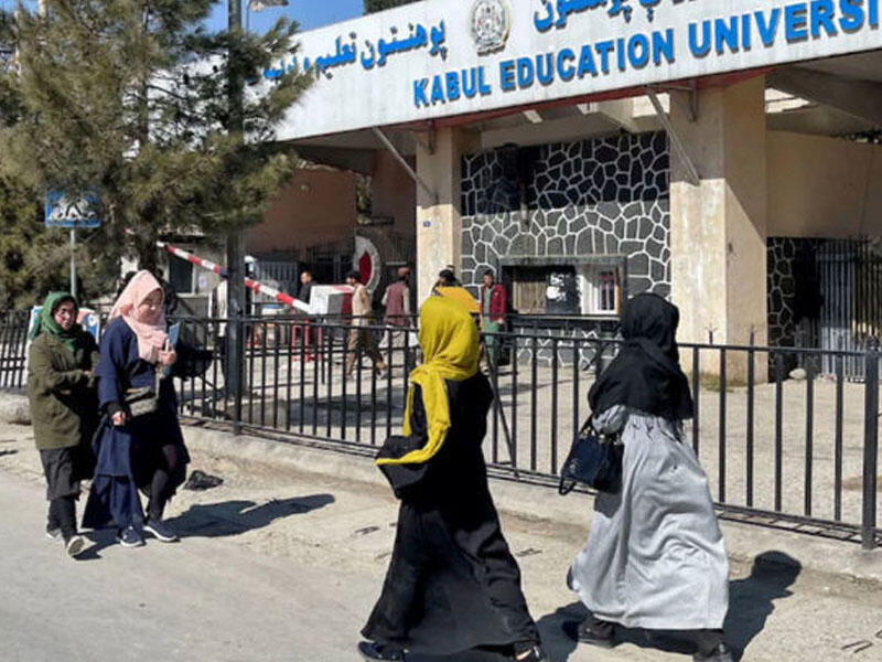 “Taliban”dan qadınlarla bağlı daha bir qadağa
