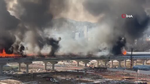 Cənubi Koreyada metro tunelində dəhşətli yanğın: 5 ölü, 37 yaralı