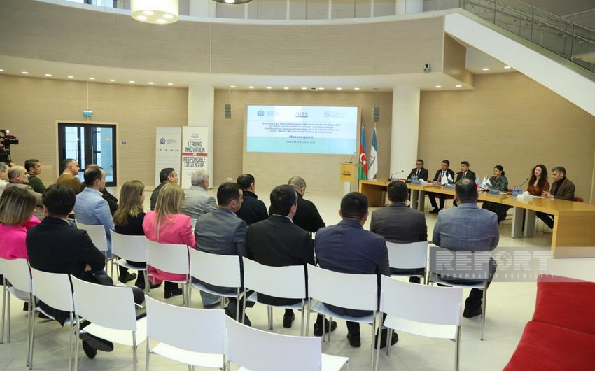 “Media Menecmenti” təlim proqramının bağlanış mərasimi keçirildi - FOTOLAR