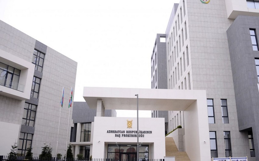 Prokurorluq özünü yandıran şəxslə bağlı məlumat yaydı