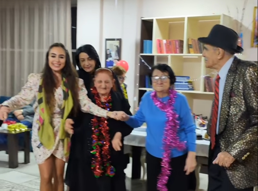 Leyla Əliyeva Qocalar evini ziyarət etdi - VİDEO