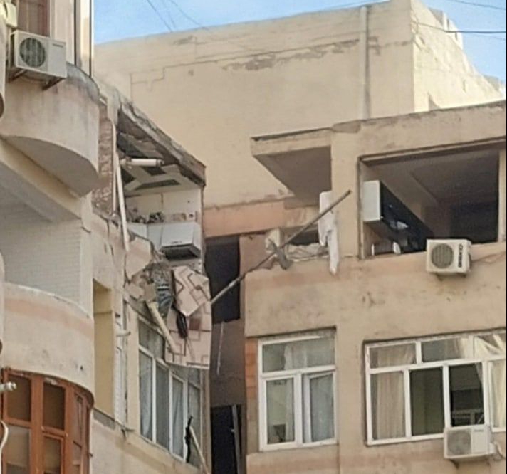 Bakıda partlayış baş verən ərazidən YENİ GÖRÜNTÜLƏR - VİDEO