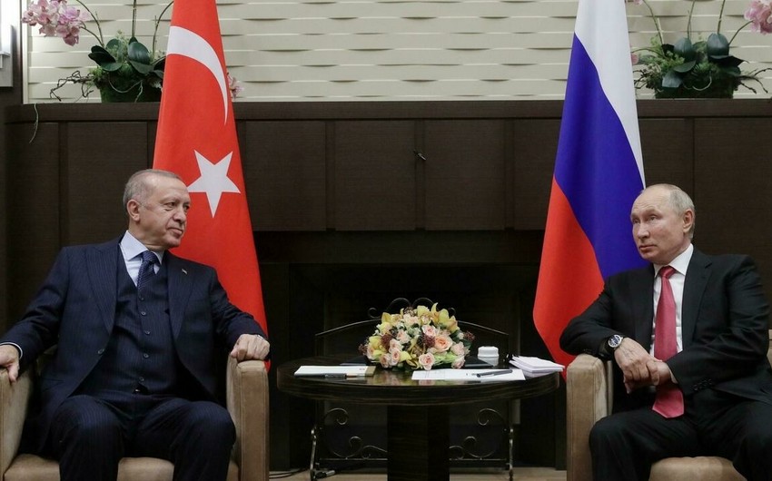 Ərdoğanla Putin arasında telefon danışığı oldu