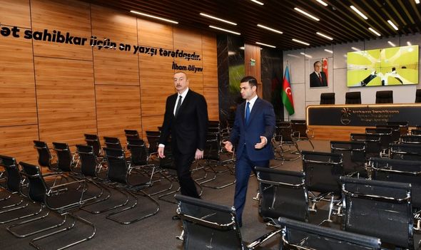 Prezident İlham Əliyev “Bakı KOB evi”nin açılışında iştirak etdi - FOTOLAR