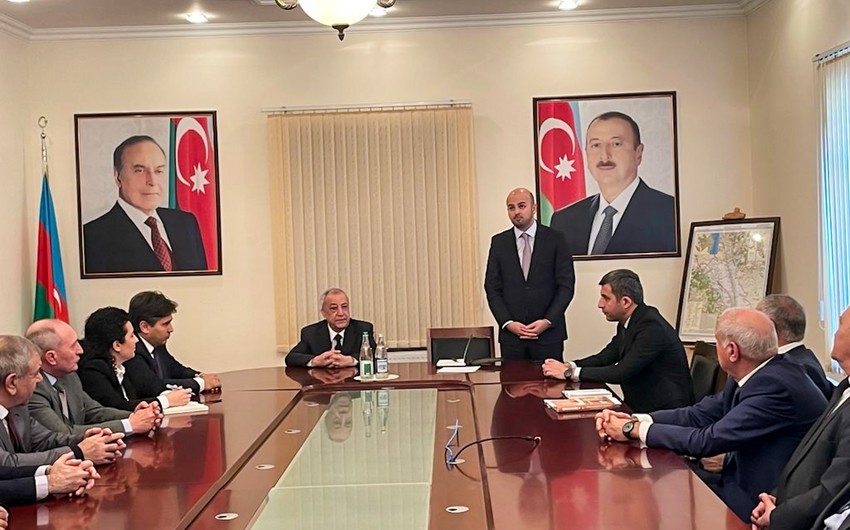 Prezidentin xüsusi nümayəndəsi Qubadlı ictimaiyyətinin nümayəndələri ilə görüşdü - FOTOLAR