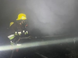 “Sədərək”-də yanğınla mübarizə davam etdirilir, FHN rəhbərinin müavini hadisə yerindədir