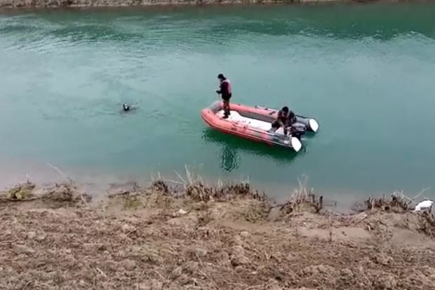 Yevlaxda kanalda batan şəxsin kimliyi bilindi