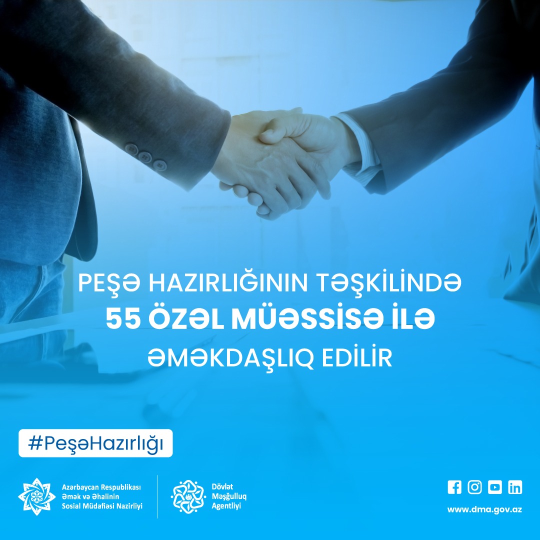 Azərbaycanda 55 özəl  şirkət gənclərə peşə öyrədir