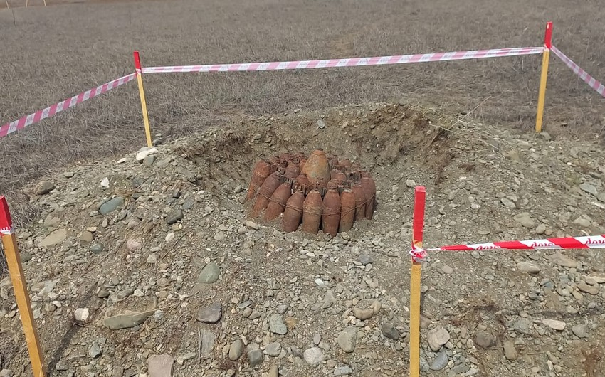 Ağdamda ölümcül gücə malik partlayıcı qurğular aşkarlandı