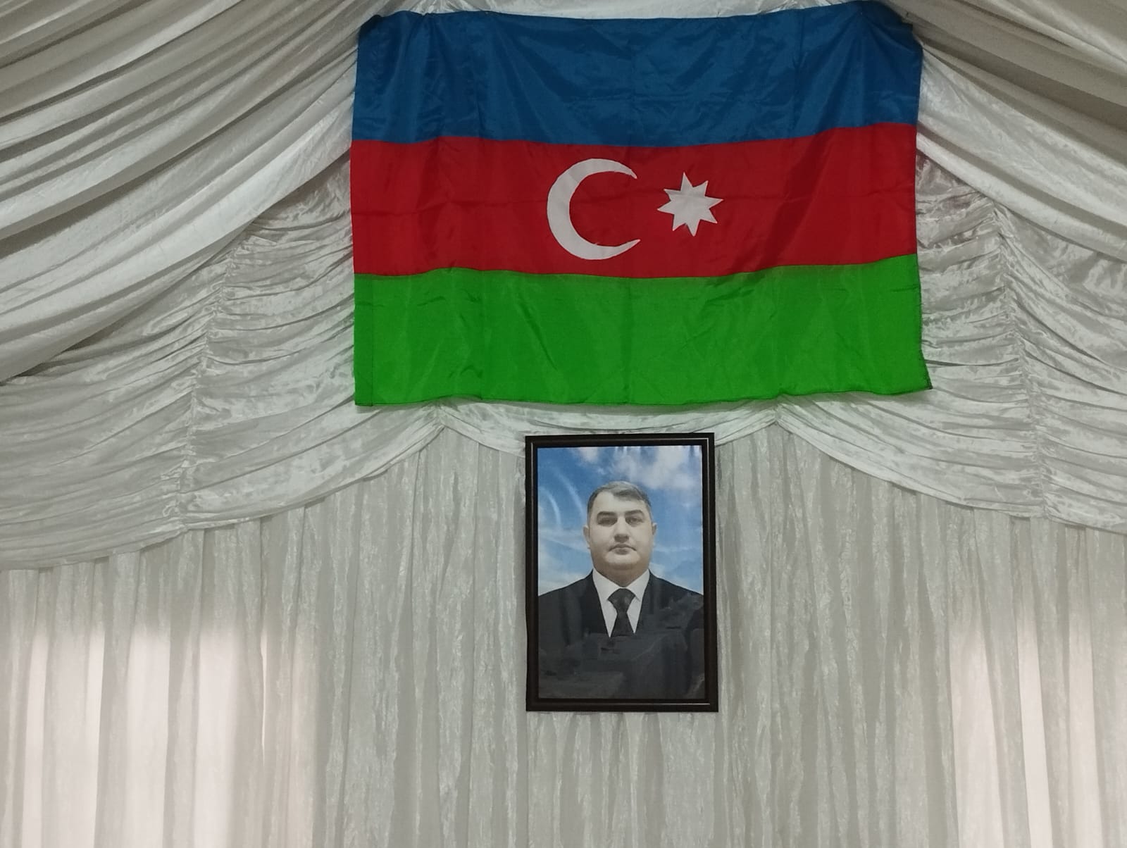 Şəhid Orxan Əsgərovla vida mərasimi keçirilir - FOTO