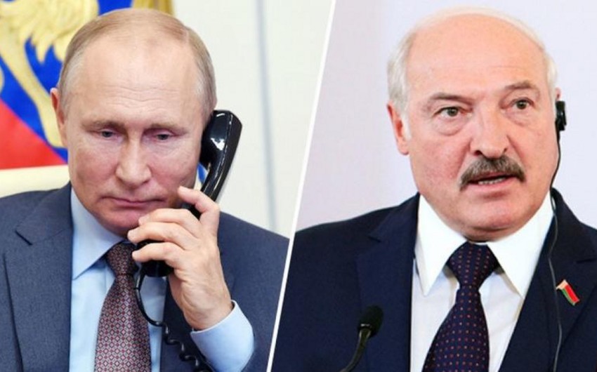 Lukaşenko və Putin arasında telefon danışığı baş tutdu