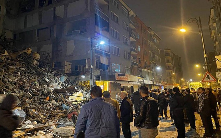 Malatyada zəlzələ nəticəsində ölənlərin sayı 23-ə çatıb, 420 nəfər yaralanıb