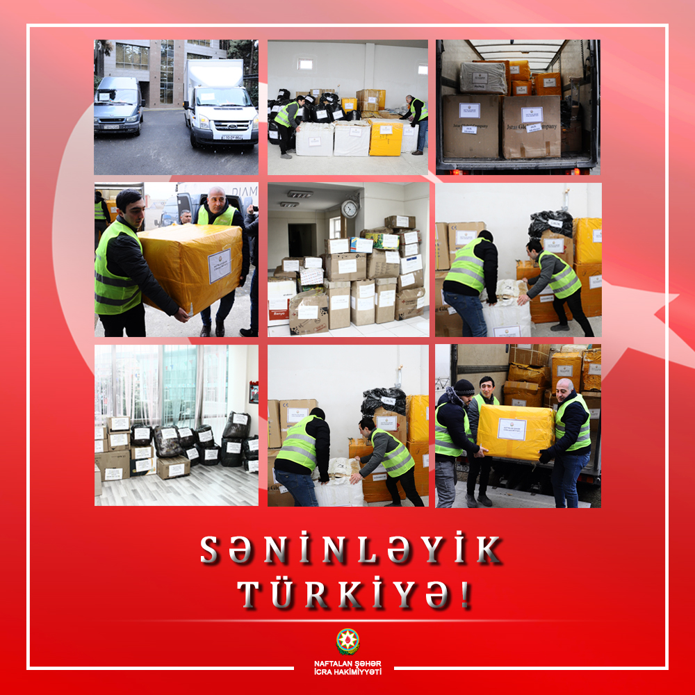 Azərbaycan Türkiyəyə yardım edən ilk ölkədir