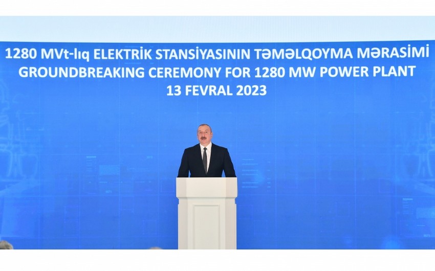 "Yeni elektrik stansiyası ölkəmizin enerji potensialını böyük dərəcədə gücləndirəcək"