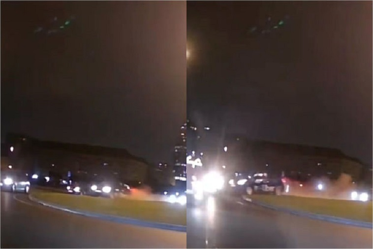 Bakıda “Prius” sürücüsünün “ağlasığmaz manevri - VİDEO
