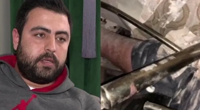 Dağıntılar arasından tapdığı mişar sayəsində xilas oldu – VİDEO
