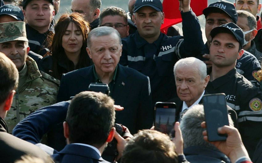 Ərdoğan Baxçalı ilə birlikdə Osmaniyə şəhərinə getdi