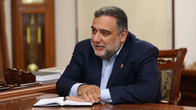 Ruben Vardanyan işdən qovuldu