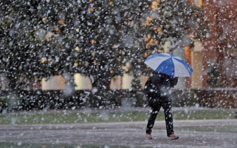 Bakıda bu saatdan sulu qar yağacaq - HAVA PROQNOZU