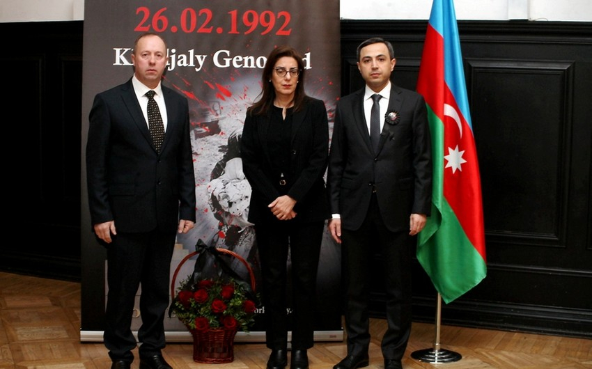 Estoniyada Xocalı soyqırımının ildönümü ilə bağlı anım tədbiri keçirilib - FOTO