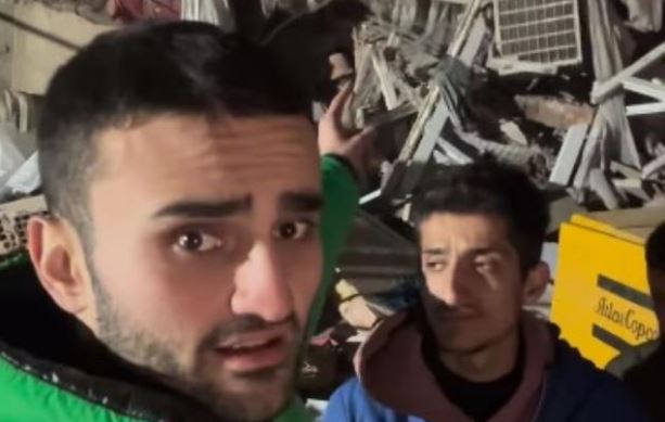 "CZN Burak" zəlzələdə vəfat edən fenomenə yazılan çirkin rəyləri ifşa etdi - FOTOLAR