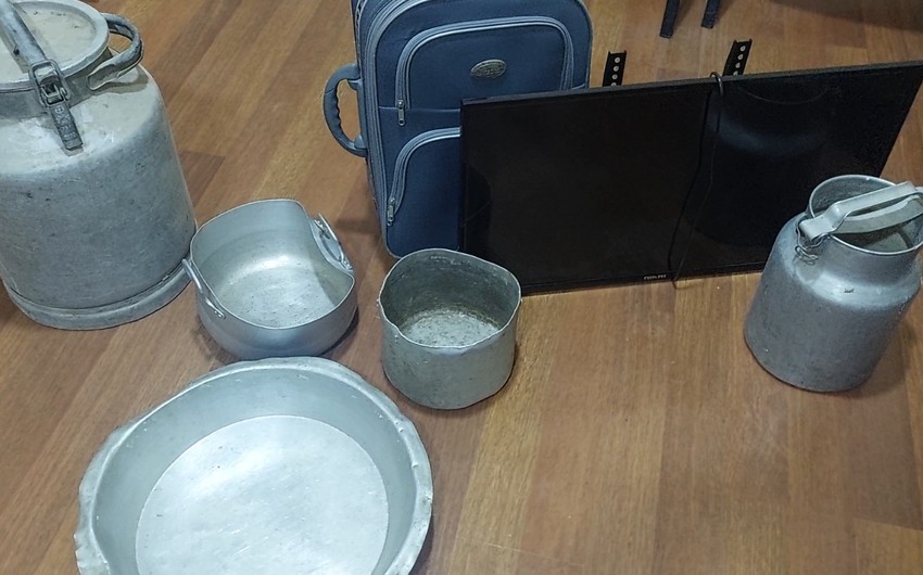 Samuxda silsilə oğurluq etməkdə şübhəli bilinən şəxslər saxlanıldı